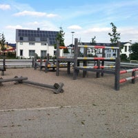 Photo taken at Spielplatz &amp;quot;Im Carlsgarten&amp;quot; by Evken on 9/4/2012