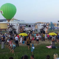 Photo taken at Пруд у стадиона «Старт» by Serezha G. on 8/4/2012
