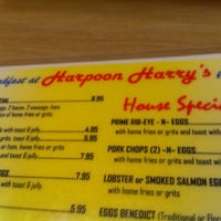 harpoon harrys menu