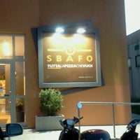 Photo taken at Sbafo by Giovanna D. on 3/31/2012