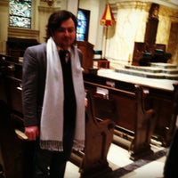 Photo taken at The Cathedral Basilica of St. James by Elizabeth S. on 4/24/2012
