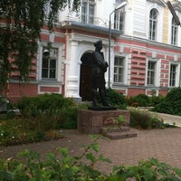 Photo taken at Памятник Максиму Богдановичу by A. K. on 8/12/2012