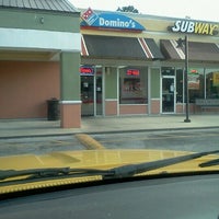 Photo taken at Domino&amp;#39;s Pizza by Joan H. on 4/17/2012