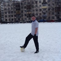 Photo taken at Футбольное поле by Andrey G. on 2/23/2012