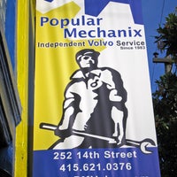Photo taken at Popular Mechanix Independent Volvo Service by Claire E. on 7/16/2012