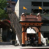 Photo taken at Angels Flight Railway by Bradley B. on 8/9/2012