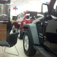 Photo taken at Bayside Chrysler Jeep Dodge by Reinaldo D. on 9/11/2012
