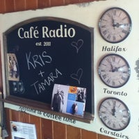Photo taken at The Café Radio by Adam A. on 7/30/2012