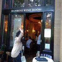Bambini Wine Room Bar St James Sydney Nsw