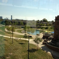 Photo taken at IU Health People Mover Canal Station by Matt H. on 8/22/2012