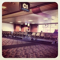 Photo taken at Gate C1 by Alison T. on 5/1/2012