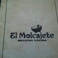 Photo taken at El Molcajete Mexican Cocina by Chris D. on 4/5/2012