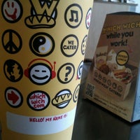 Photo taken at Which Wich? Superior Sandwiches by A on 3/15/2012