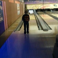 Photo taken at Woodland Lanes by Amy J. on 4/13/2012