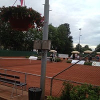 Photo taken at Tennisvereniging Badhoevedorp by Franklin F. on 7/7/2012