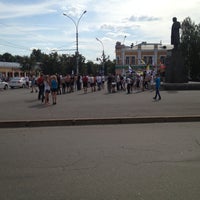 Photo taken at Памятник Ленину by Максим Г. on 7/29/2012