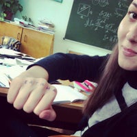 Photo taken at Школа №42 by Anya I. on 5/2/2012