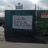 Photo taken at G King Recycling by Taneshia C. on 3/31/2012