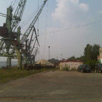 Photo taken at Речной Порт by Olya K. on 8/6/2012