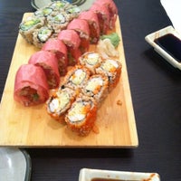 Photo taken at Shinju Sushi by Adalia R. on 5/13/2012