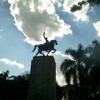 Photo taken at Praça Duque de Caxias by Eric R. on 8/24/2012