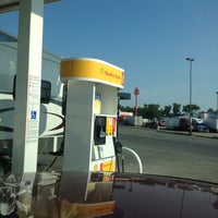 Photo taken at Shell by Jen Barson &amp;. on 7/15/2012