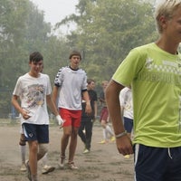 Photo taken at Кубок П.А. Кропоткина по футболу by Вова K. on 7/25/2012