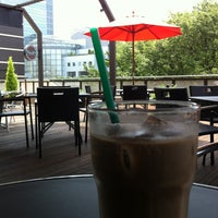 Photo taken at Tully&amp;#39;s Coffee by katayanyan on 7/28/2012