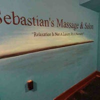 Photo taken at Sebastian&amp;#39;s Massage &amp;amp; Salon by Sebastian&amp;#39;s M. on 2/8/2012