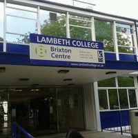 Photo taken at Lambeth College (Brixton) by Ian on 7/12/2012