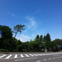 Photo taken at 外苑周回道路 by Rio T. on 6/26/2012