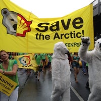 Foto scattata a Shell da Greenpeace B. il 7/28/2012