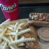 Photo taken at Raising Cane&amp;#39;s Chicken Fingers by Claire J. on 8/30/2012