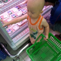 Photo taken at NTUC FairPrice by Jane P. on 8/20/2012
