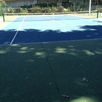Photo taken at Tennis Club St Maurice by Vincent T. on 7/24/2012