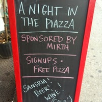 Снимок сделан в Piazza 17 Wine Bar and Pizza on the Square пользователем Jeremy G. 6/21/2012