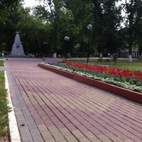 Photo taken at Сквер Кутузова by Roman B. on 7/12/2012