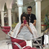 Photo taken at Lohan Coiffure by Giovanna B. on 3/3/2012