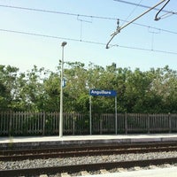 Photo taken at Stazione Anguillara by Michella on 5/19/2012