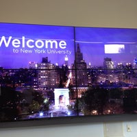 Photo taken at NYU Jeffrey S. Gould Welcome Center (Shimkin Hall) by Alexis G. on 8/20/2012