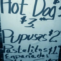 Photo taken at Hot Dog Lady by Marco A. on 5/5/2012
