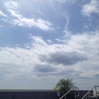 Photo taken at Yale West Rooftop Pool by Zach D. on 8/12/2012