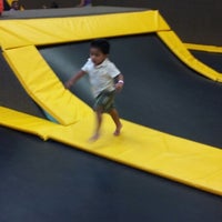 Photo taken at Jump Highway Trampoline Park by Claudia C. on 9/7/2012