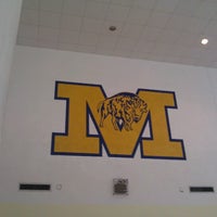 Photo taken at Milby High School by Marissa T. on 8/15/2012