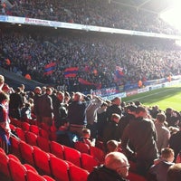 Photo taken at Arthur Wait Stand by Mike ⚽⚽ on 3/3/2012