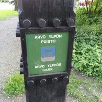 Photo taken at Arvo Ylpön puisto by J E. on 6/13/2012