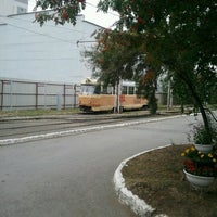 Photo taken at Западное трамвайное депо by Serge L. on 8/16/2012