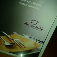 Photo taken at Amaranto Restaurante by Camila A. on 9/6/2012