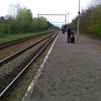 Photo taken at Station Bokrijk by Sam D. on 4/22/2012