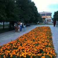 Photo taken at Аллея чернобыльцев by Andrey O. on 7/30/2012